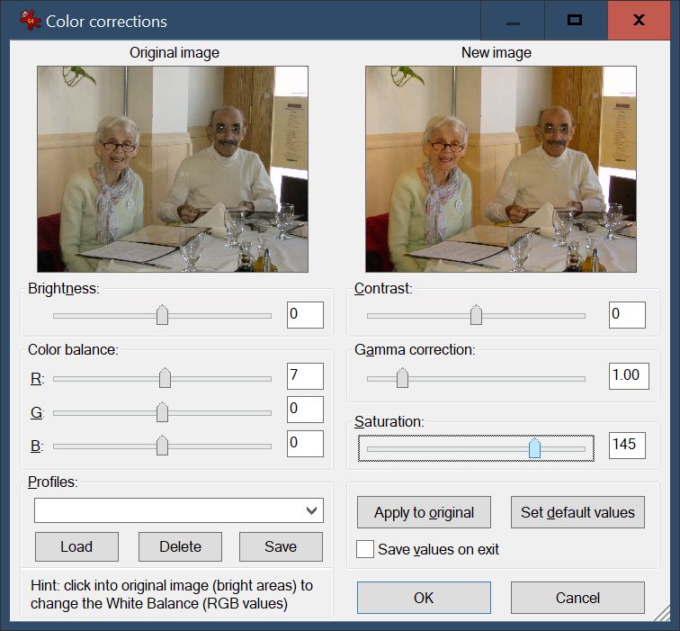 Color Correction with Windows Photos